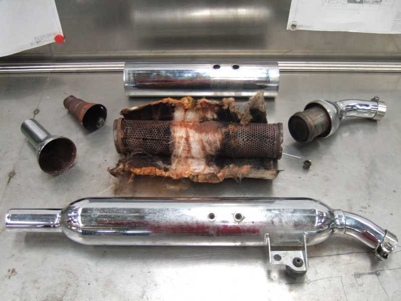 2008 EFI Bonnie Topf aufgesaegt