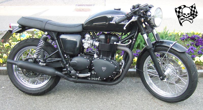 Klassische, flache Linie