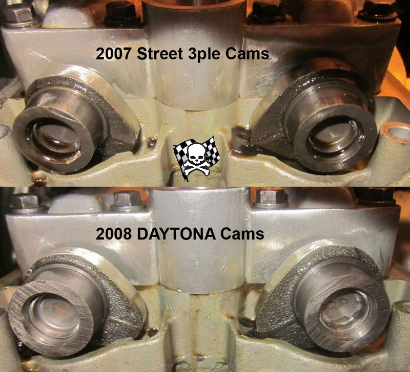 Street vs Daytona cams