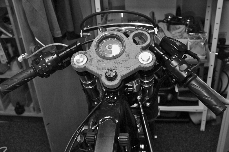 Alu18-Gabelbrücke Kork