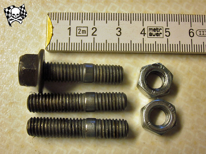 Header stud bolts