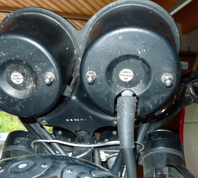 Idiot Light Instrumenten Abdeckung