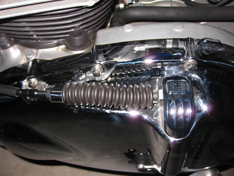 Kupplungszugabdeckung