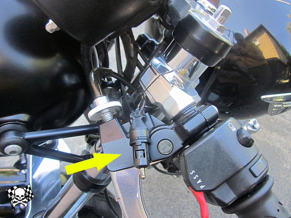 Kupplungsschalter ausgebaut