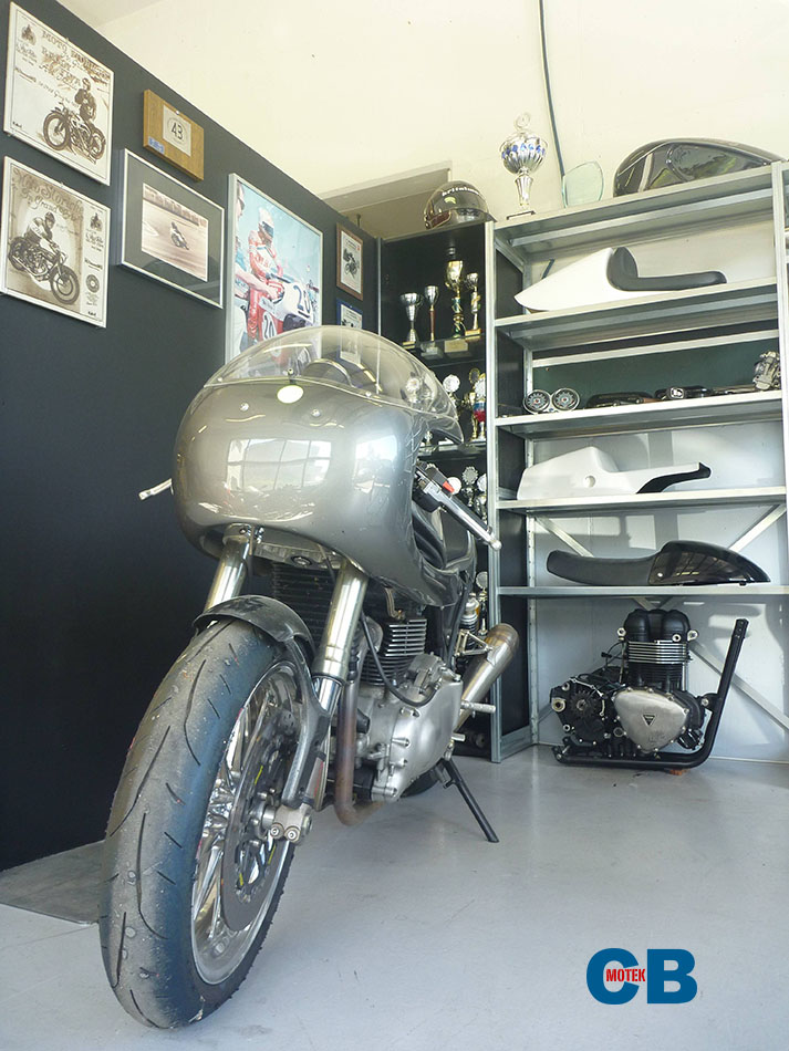 Triumph-Harrier Umbau von Britalmoto