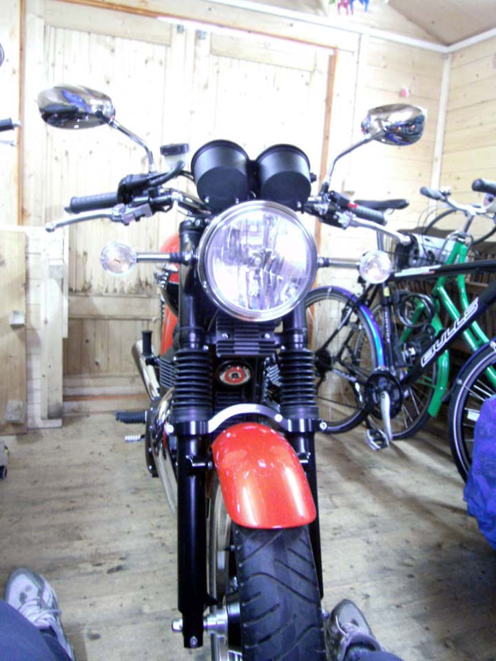 Bonnie mit Ori Blinker Weisse Gläser