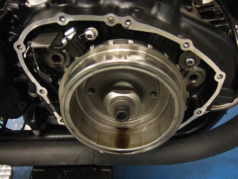 Erleichtertes 08 EFI Bonnie Polrad