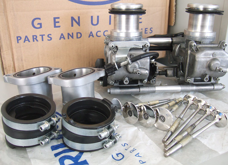 Ventile, Saugstutzen und Drosselklappen