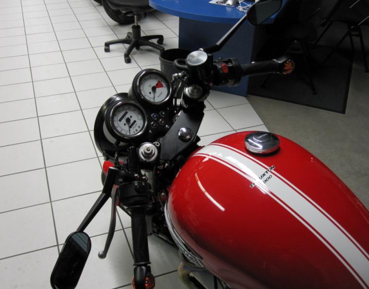 Gabel mit Doppelbremsscheibe