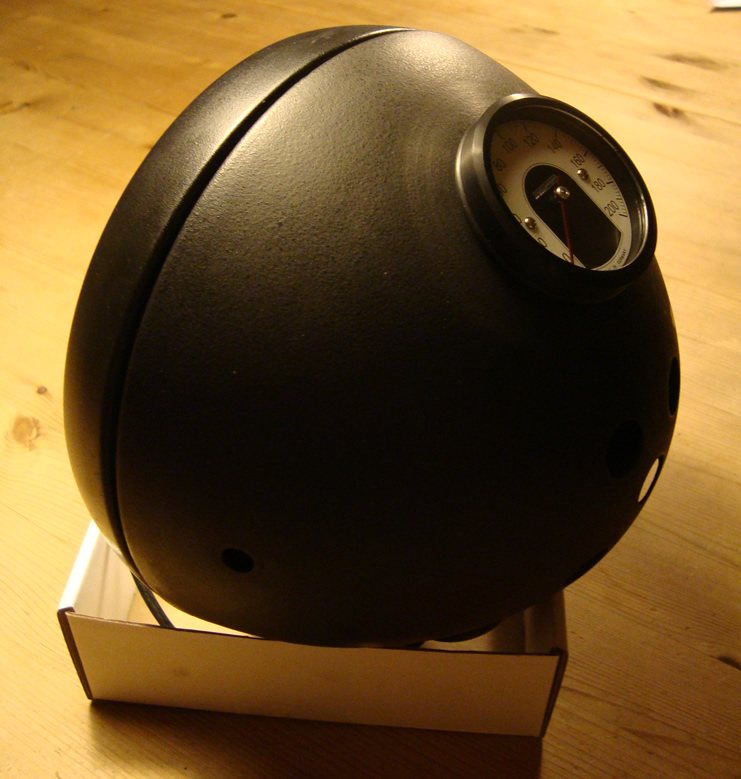 Motoscope Tiny in Scheinwerfertopf 1