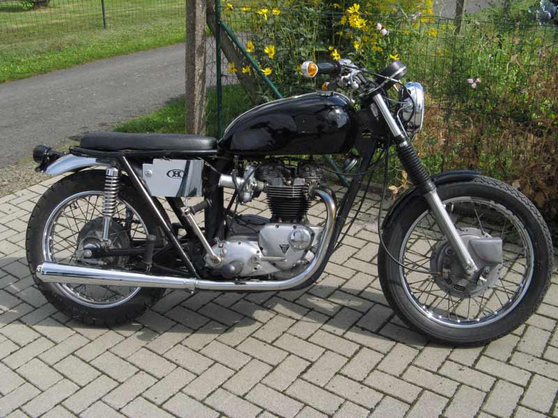 Triumph  Oil in Frame