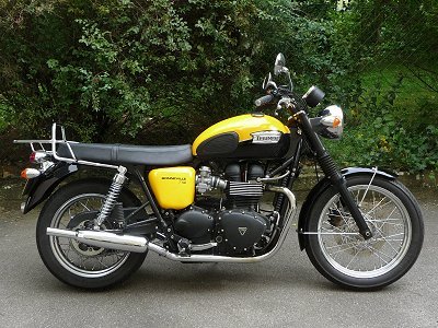 Bitzi mit Norman Hyde und Gepäckträger