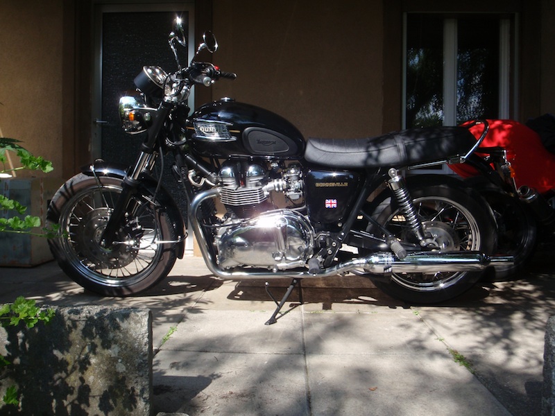 Bonneville 2001 vorher.