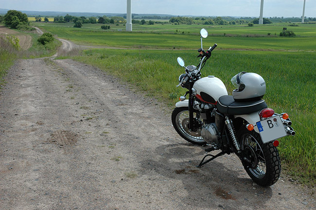 Scrambler's erste Tour